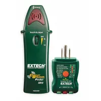 EXTECH Circuit Breaker Finder: 90 to 120V AC, No Display, GFCI/Std, Audible/Light (MPN CB10)