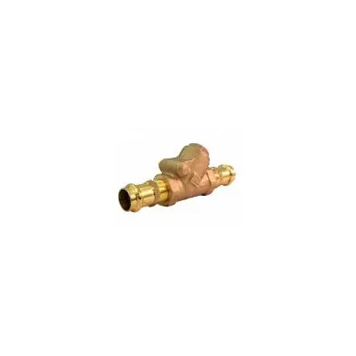 MILWAUKEE VALVE Swing Check Valve: Swing, Y-Style Valve Body, 1 in Pipe Size, Press x Press - Bronze Y Swing Check Valves