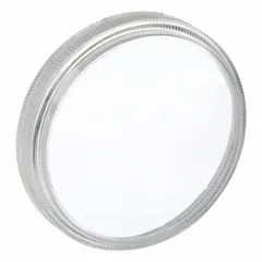 Replacement lens for use in HVACR equipment seals, fittings, and fasteners. Designed to replace damaged or worn lenses to maintain visibility and sealing integrity in refrigeration and air conditioning systems.
