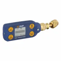 YELLOW JACKET Vacuum Gauge: LCD, 5 micron Hg to 10,000 micron Hg, ± 20% Accuracy, AAA (MPN 69021)