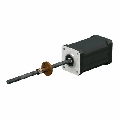 PBC LINEAR LSR1205T-0500-RCF-172-NNN-N Precision Lead Screw Assembly - Precision Lead Screw Assemblies