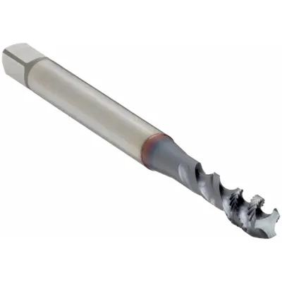 OSG M3x0.5 Spiral-Flute Tap, D3 / 4H-6H, Modified Bottoming Chamfer, 3 Flutes - Spiral-Flute Taps for Steel & Stainless Steel