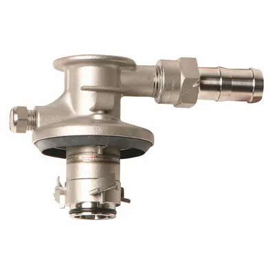 LIQUIDYNAMICS INC. Coupler: Stainless Steel, 3/4 in Hose Barb, 0° Outlet Angle - Couplers for DEF