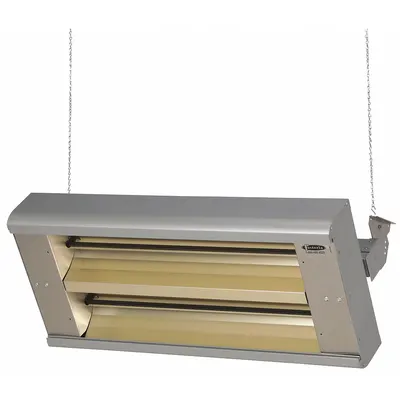 FOSTORIA 342-30-THA-208V 5000W 208V AC 1-Phase Hardwired Quartz - Indoor/Outdoor Suspended Infrared Radiant Electric Ceiling Heaters