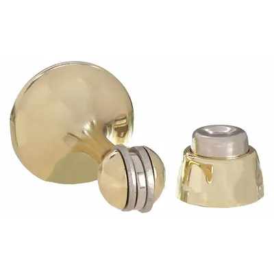 OEM Magnetic Door Holder: Wall - Mounted, Brass. Key specifications — Brand: APPROVED VENDOR. - Magnetic Door Holders