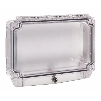 SAFETY TECHNOLOGY INTERNATIONAL STI-7730 Clear Polycarbonate Wall Fixture Guard - Covers for Alarms & Wall Fixtures