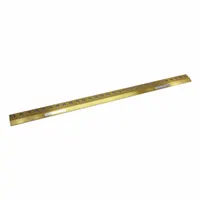 Aluminum air knife with a 30-inch air slot width and 0.002-inch air slot height. Directs a uniform sheet of compressed air for blow-off, drying, cleaning, and cooling in industrial manufacturing and packaging lines