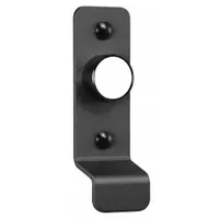 This DETEX mechanical exit device trim is a black pull-style trim for exit push bars. It is ADA compliant and designed for doors up to 48 inches wide. The pull-type outside trim provides secure egress in commercial and industrial settings