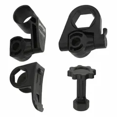 The NIGHTSTICK NS-HMC7 is a helmet/head mount constructed from glass-filled nylon polymer. It includes a brim mount for attaching to hard hats or helmets. Compatible with NIGHTSTICK XPP-5414 flashlight for hands-free lighting in low-visibility conditions.