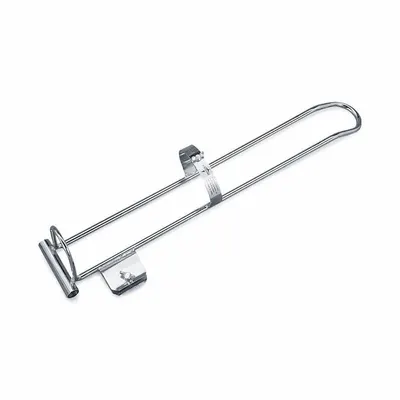 FIRST VOICE Oxygen Tank Holder: FIRST VOICE, Steel, 6 11/16 in Overall Lg - Oxygen Attachments & Anti-Tip Devices for Wheelchairs