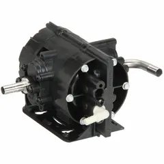 This SHURFLO air-operated diaphragm pump delivers 0.6 gpm at 60 psi with a maximum discharge pressure of 60 psi. It features barbed connections for easy installation. Typical applications include agricultural spraying, pest control, and industrial fluid transfer where consistent low-volume spray patterns are required.