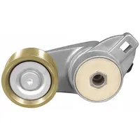 The DAYCO 89456 is a heavy-duty self-adjusting belt tensioner with a single pulley. It automatically maintains proper belt tension in accessory drive systems, supporting components such as alternators and water pumps in demanding vehicle applications