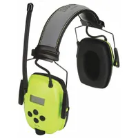 HOWARD LEIGHT BY PIP Electronic Ear Muffs: Over-the-Head Earmuff, 25 dB NRR, 3.5mm Stereo, Listen (MPN 1030390)
