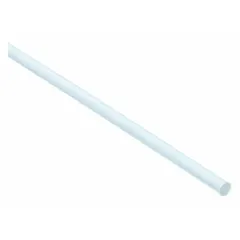 Round PVC Type 1 welding rods, 3/16 in diameter by 48 in length, white color. Each 1 lb pack contains 16 rods. Used for joining and repairing PVC Type 1 components in fabrication and repair applications.