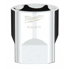 This 1/2 in drive, 1 1/8 in socket size, 6-point standard-length hand socket features a chrome finish. The anti-roll design prevents the socket from rolling on sloped surfaces, making it suitable for use in automotive, industrial, and mechanical applications where hex fasteners are tightened or loosened.