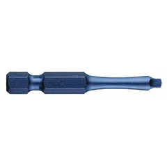 Imperial #2 impact bit with standard hex shank, made from S2 steel. Supplied in a 50-pack for high-volume fastening tasks. Suitable for use with impact drivers and power tools in general construction and industrial applications.
