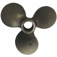 This stainless steel replacement propeller is designed for drum insertion mixers used in industrial mixing applications such as blending paints, chemicals, or adhesives. It features a 7-inch blade diameter, right-hand rotation, three blades, and a machine pitch. The stainless steel construction suits corrosive or sanitary environments