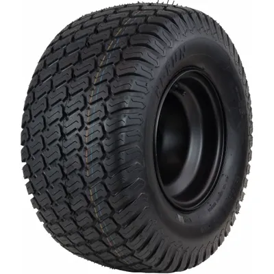 HI-RUN 18X9.50-8 Lawn Mower Tire, SU05 Tread, 1,040 lb Capacity - Lawn Mower Tires