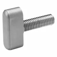 This wing knob features a stainless steel M8 threaded stud with 16 mm thread length and 30 mm diameter. The wing-style design enables tool-free manual tightening and adjustment. Suitable for applications requiring corrosion resistance, such as machinery guards, fixtures, and industrial equipment where frequent hand adjustments are needed