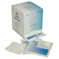 FIRST AID ONLY Gauze Pad: 3 in Dressing Lg, 3 in Dressing Wd, Gauze, Sterile, 100 PK (MPN 3-202)