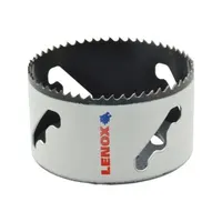 LENOX Hole Saw: 3 5/8 in Saw Dia., 3/5 Teeth per Inch, 1 1/2 in Max. Cutting Dp, 5/8-18 Thread Size (MPN 3005858L)