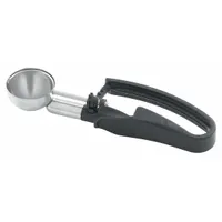 VOLLRATH Disher: 1.1 oz Capacity, Stainless Steel, NSF Certified, 1 7/8 in Bowl Dia, 47398