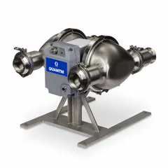This GRACO electric diaphragm pump features a stainless steel body with 316 SS seat and SS check valve material. It operates on three-phase 380-480V AC power, has a 3-inch port, and delivers up to 18 ft of head. The 32 Ra surface finish supports sanitary fluid transfer in food, dairy, beverage, and pharmaceutical applications.