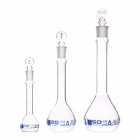 EISCO SCIENTIFIC Erlenmeyer Flask Set: 10 mL_25 mL_50 mL, Colorless, Round, A, +/-5% Tolerance (MPN CH196041)