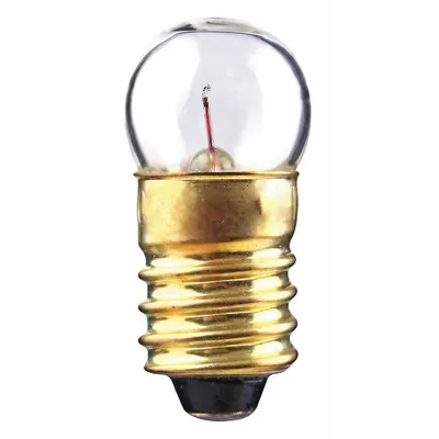 OEM Approved Vendor 245-10PK Miniature Screw Base (E10) Incandescent Lamp - Mini Screw Base (E10) Miniature Lamps