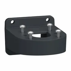 Wall mount accessory for Harmony XVB7 modular tower lights. Gray housing with IP66 rating includes a gasket for environmental sealing. Suitable for industrial signaling applications requiring a secure mounting point.