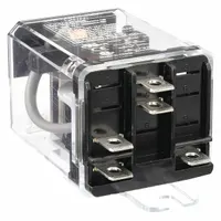 SCHNEIDER Enclosed Power Relay: Surface (Side Flange) Mounted, 25 A Current Rating, 120V AC, SPDT (MPN 389FXAXC1-120A)