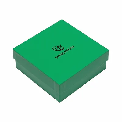 WHEATON Fiberboard Cold Storage Box, 130 mm Overall Lg, 130 mm Overall Wd - Cold Storage Boxes