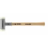 Dead Blow Hammer: Wood Handle, Plain Grip, 25 oz Head Wt, 1 5/8 in Hammer Face Dia, 14 in Overall Lg (MPN 3366040)