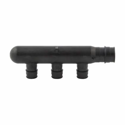 UPONOR EP Multi-port Tee, Polymer, 3/4 in x 1/2 in, 1 Inlet, 3 Outlets, 73 psi - Plumbing & Heating Branch Manifolds