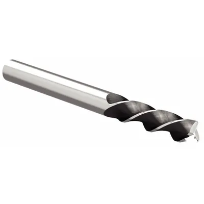 WIDIA HANITA Fast-Cutting Carbide Corner-Radius End Mill for Aluminum - Fast-Cutting Carbide Corner-Radius End Mills for Aluminum