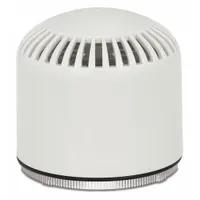 The FEDERAL SIGNAL SLM800GY is an outdoor electronic sounder that produces a siren tone. It operates on 120 to 240V AC or 12 to 24V AC/DC and is housed in a gray enclosure. Typical applications include plant safety, emergency warning, and process control systems requiring a loud audible signal