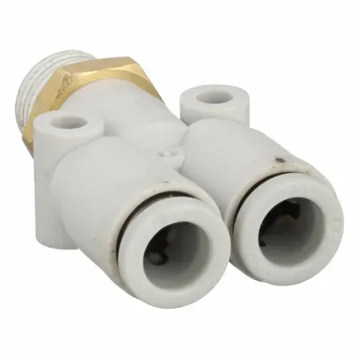 SMC KQ2U06-01AS Polybutylene & Brass Tube Fitting - Polybutylene & Brass Tube Fittings