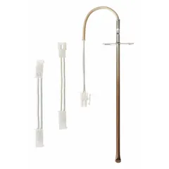 This temperature sensor monitors oven cavity temperature and sends data to the control board to maintain accurate cooking temperatures. It is a genuine OEM replacement part for Whirlpool ovens, ensuring consistent baking or roasting results.