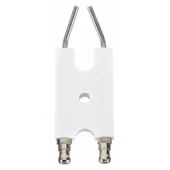 Spark plug used as an ignition source in gas-fired burners, furnaces, and boilers within HVACR equipment. Provides reliable spark generation for combustion systems in commercial and industrial heating applications.