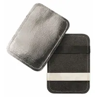 This aluminized heat-reflective hand pad is constructed entirely from fiberglass, with aluminized back, middle, and liner materials. It provides insulation against radiant heat in high-temperature industrial tasks such as welding, furnace work, and glass handling