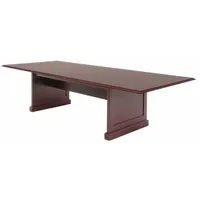 REGENCY Conference Table: Rectangle, Wood, Mahogany, 96 in Overall Lg, 48 in Overall Wd, Wood, Wood (MPN TVCTRC9648MH)
