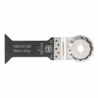 FEIN Oscillating Tool Blade: 1 5/8 in Blade Wd, 3 1/16 in Overall Lg, Bi-Metal, 3 Pieces, 3 PK (MPN SLM-BIM203-3PK)
