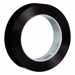 This light blocking tape features a rubber adhesive and unplasticized polyvinyl chloride film backing, providing opaque sealing for indoor applications. It is commonly used to block light in photographic, laboratory, or other environments where light exclusion is required. The tape is red and has a thickness of 2.4 mil.