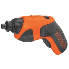 General-purpose cordless screwdriver with a 1/4-inch drive size and brushed motor. Delivers a maximum torque of 35 in-lb. Powered by a single 1.5 Ah battery. Suitable for light-duty fastening tasks such as furniture assembly and driving screws into drywall.