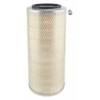 Round/oval engine air filter with axial seal. Inside diameter 7/16 in. Compatible with John Deere vehicles. Direct replacement for Baldwin Interchange PA2369