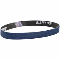 Zirconia alumina sanding belt with Y weight polyester backing for aggressive material removal and finishing on all metals. Suitable for metal fabrication, welding, and industrial maintenance applications