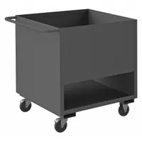 APPROVED VENDOR Raised-Platform Box Truck: 1,400 lb, 42 1/8 in L x 30 1/8 in W x 39 7/8 in H, Flat (MPN 4SLT-3036-5PO-95)