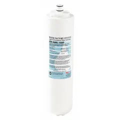 This under-sink water filter uses activated carbon media to reduce particulates in drinking water. With a 1,500-gallon service life, it is suited for point-of-use applications in residential or light commercial settings where space is limited.
