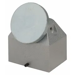 Single-door electromagnetic lock constructed of die cast metal. Measures 5 1/2 in height and 5 1/2 in width. Features instantaneous release delay. Compatible with model 1509-AQN5. Used for access control and security on single doors in commercial and industrial facilities.