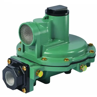 FISHER LPG Pressure Regulator: Lever-Acting Gas, 1,400,000 BtuH Gas Capacity, Aluminum - Lever-Acting Gas Pressure Regulators